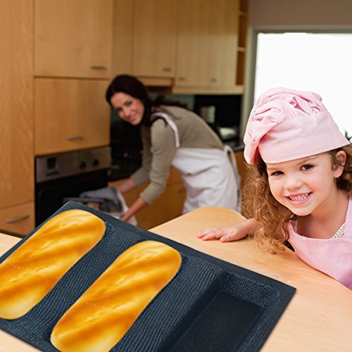 Silicone Bread Forms Square English Bread Molds Silicone Coated Fiber Glass Mesh Sheets For Rectangle Bread