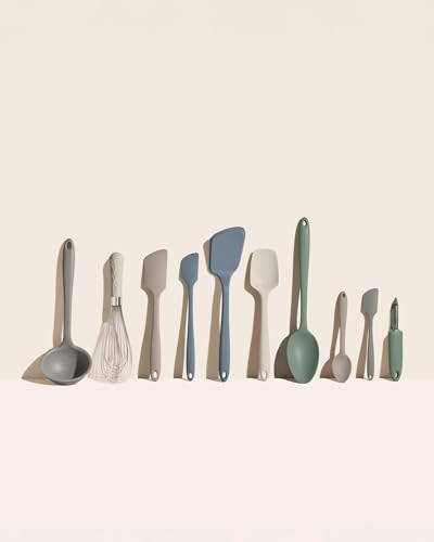 10 Piece Silicone Ultimate Kitchen Utensils Set (Earthy Neutrals / 10 - Piece Set)
