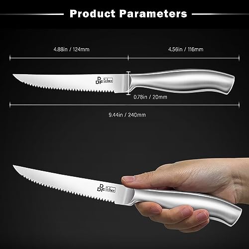 Steak Knives Set of 6 (6PCS Steak Knives)