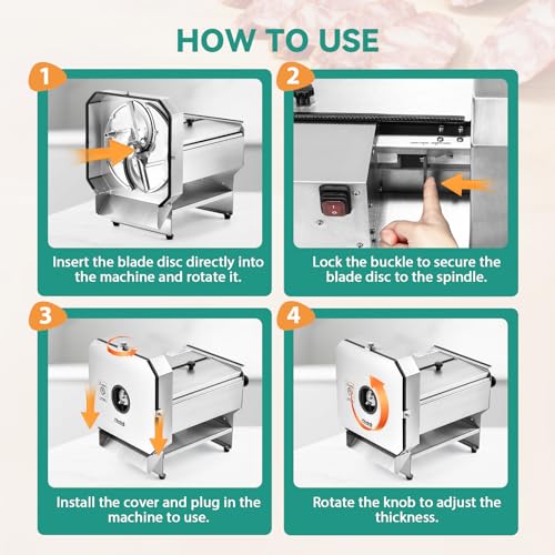 Commercial Deli Food Slicer
