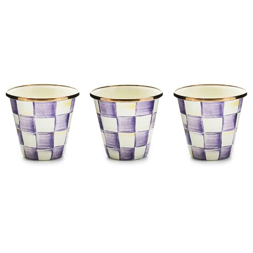 Enamel Herb Pots