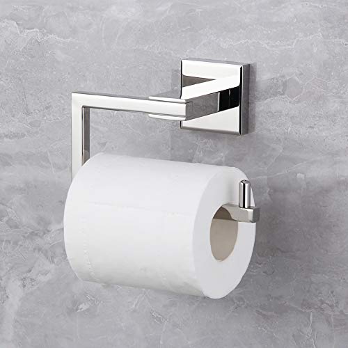 kimzcn Wall Mounted Toilet Paper Paper SUS 304 Stainless Steel Towel Dispenser Tissue Hanger