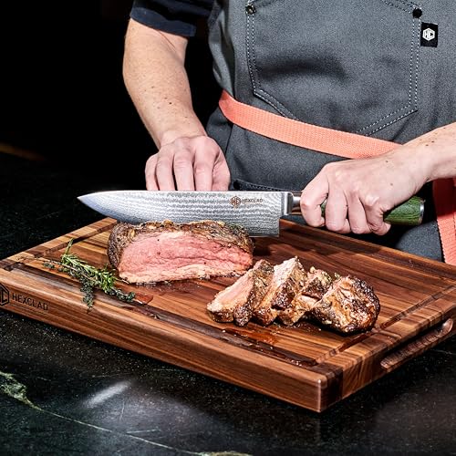 Rectangle Medium Walnut Wood Cutting Board (15.75 x 11.75 inches)