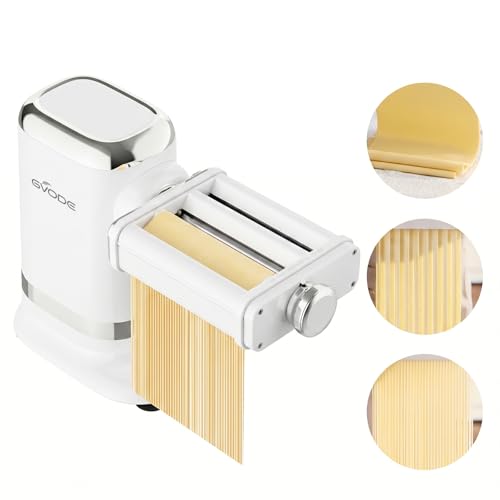 Electric Pasta Maker Machine (White)