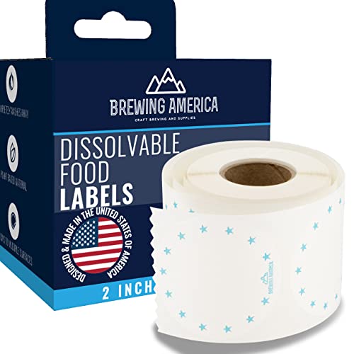 Dissolvable Labels for Food Containers