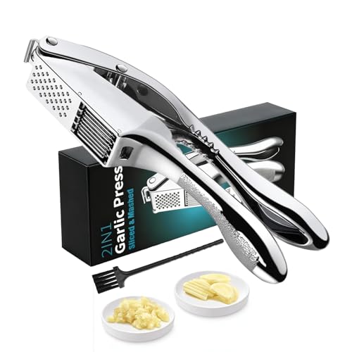 Garlic Press and Slicer 2 in 1