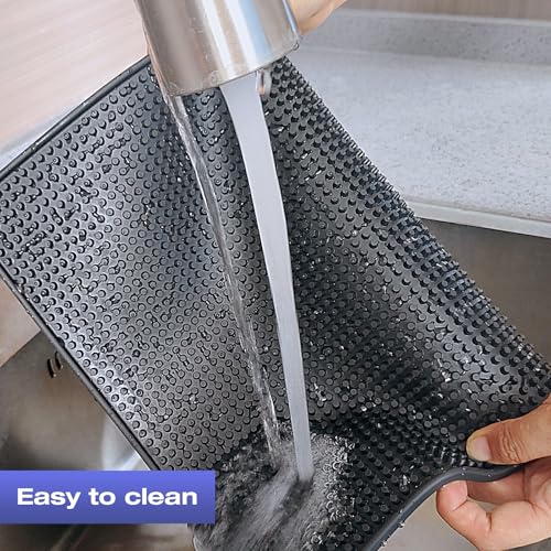Bar Mat for Home Bar Drink Mat for Countertop 18"x12" 4PCS (18"x12")