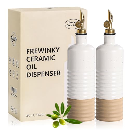 Olive Oil Dispenser Bottle with Funnel