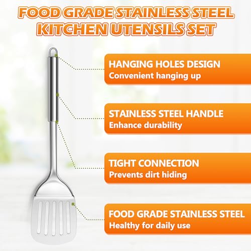 Stainless Steel Cooking Utensils Set of 4