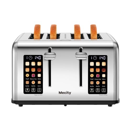 4 Slice Toaster Touch Screen