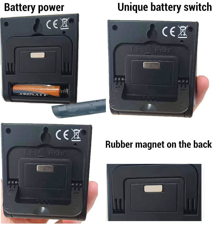 4 Pack Digital Kitchen Timer Magnet (4 Pack)