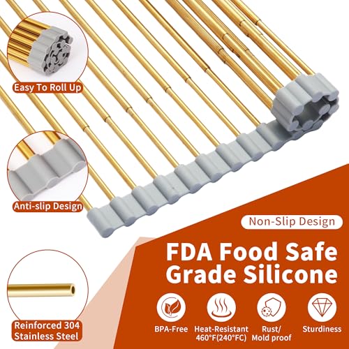 Golden Expandable Roll (Gold / Roll-up,Large Expandable)