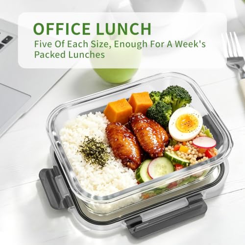 Glass Meal Prep Containers