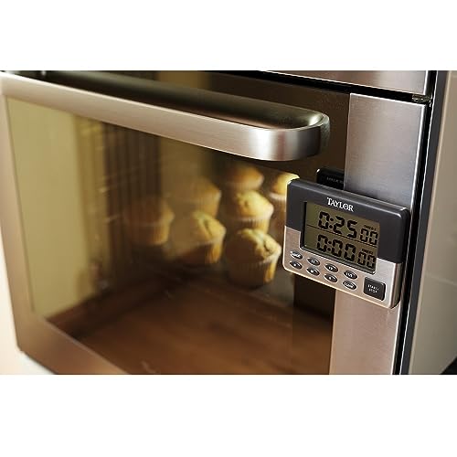 Kitchen Timer (Grey/Silver / 10.5 x 8 cm)