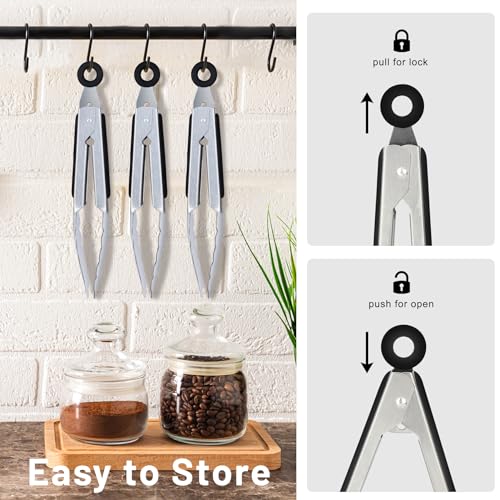 Stainless Steel Kitchen Tongs