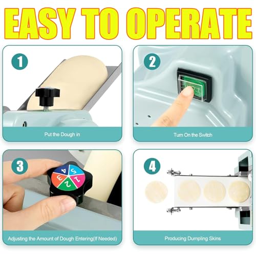 Electric Dumpling Wrapper Maker (Including one mold)