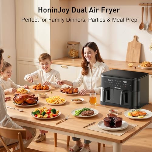 Large Dual Basket Air Fryer