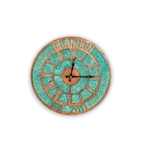 Handmade Copper Wall Clock Artisan Touch in Every Piece