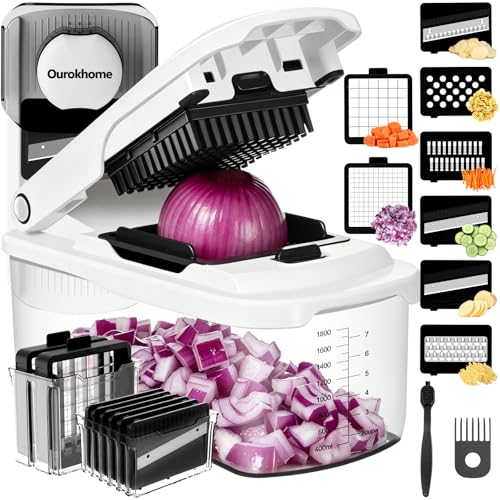 Vegetable Chopper Onion Cutter with Container
