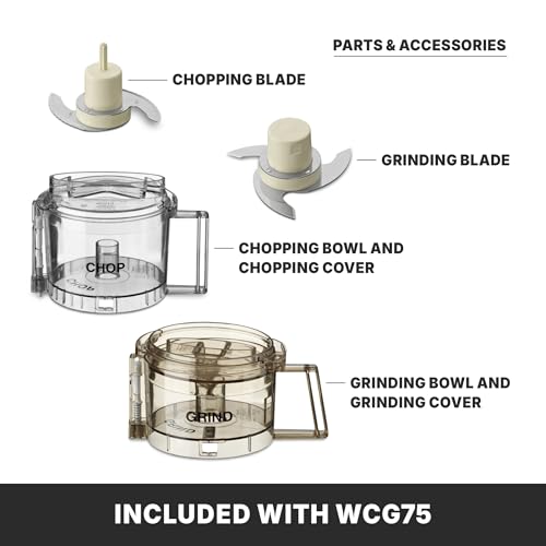 Pro Prep Chopper Grinder with 3 (3 Cup Grinder with Two Bowls)