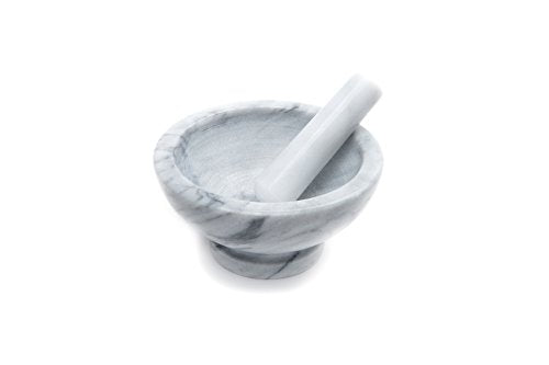 Marble Mortar and Pestle Set