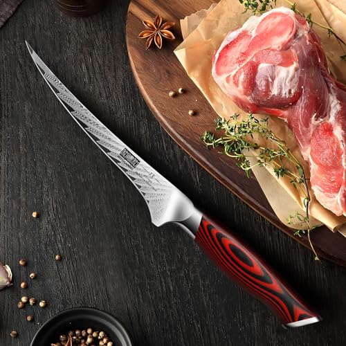 Damascus Kitchen Knife Ultra