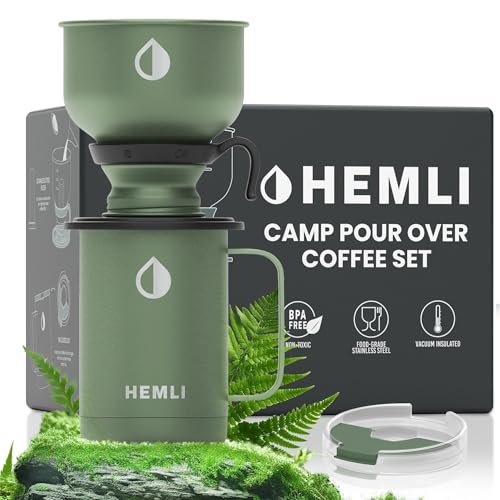 Pour Over Coffee Maker Camp Set