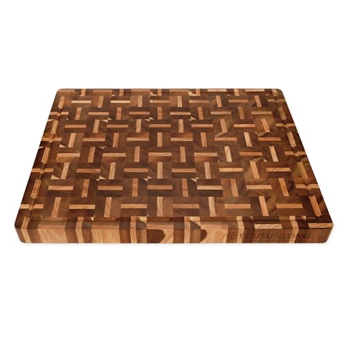End Grain Cutting Board (Acacia XL)