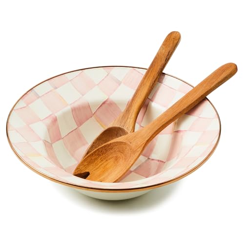 Enamel Salad Serving Set