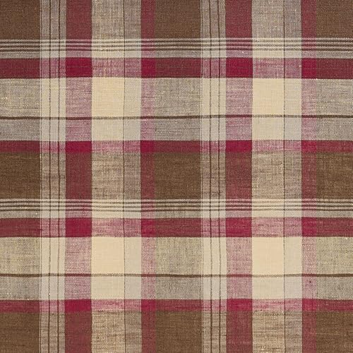 Linen Bib Apron for Men & Women Checkered Apron