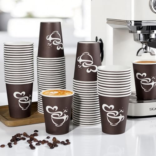 Disposable Paper Coffee Cups 12 oz