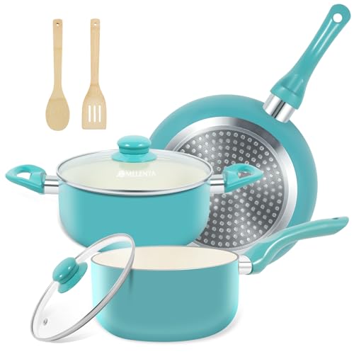 7pcs Nonstick Ceramic Cookware Set