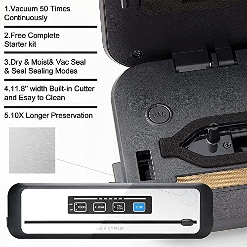WIFI Sous Vide Cooker Bundle with Vacuum Sealer Machine