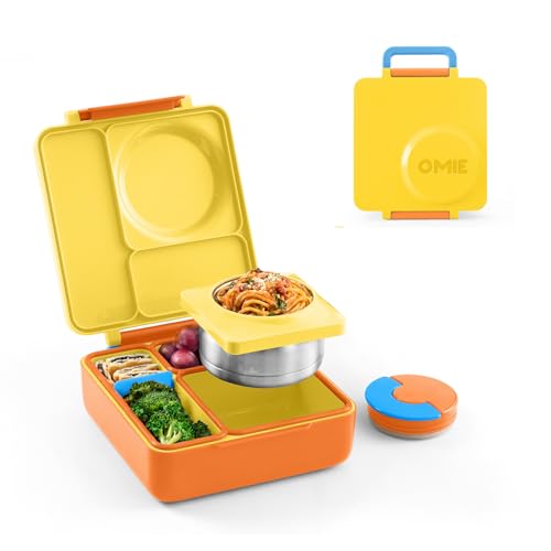 Insulated Bento Lunch Box with Leak Proof Thermos Food Jar