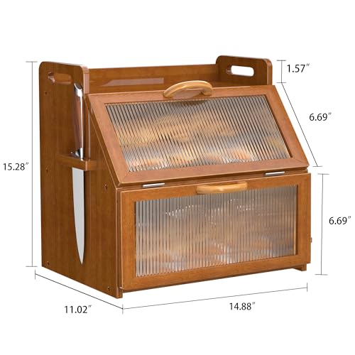 Bread Box for Kitchen Countertop (Vintage)