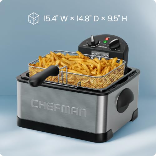 Fry Guy Deep Fryer with Wire Basket