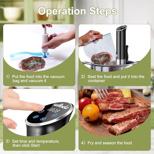Sous Vide Wancle 1100W Immersion Circulator