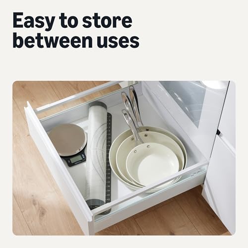 Ceramic Nonstick Frying Pan Set (Ivory)