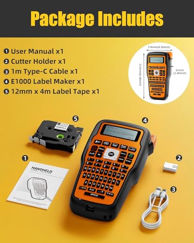 Wire Label Maker Waterproof Labels