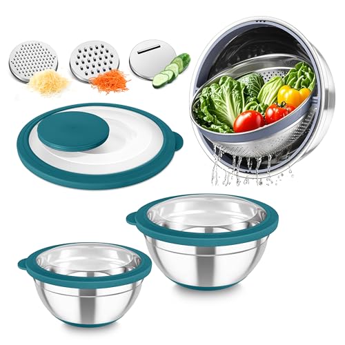 Mixing Bowls with Colander