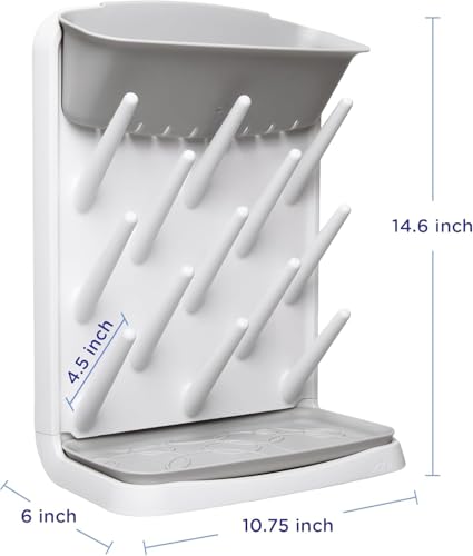 Vertical Baby Bottle Drying Rack (One Size)