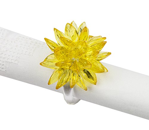 Crystal Design Collection Napkin Rings