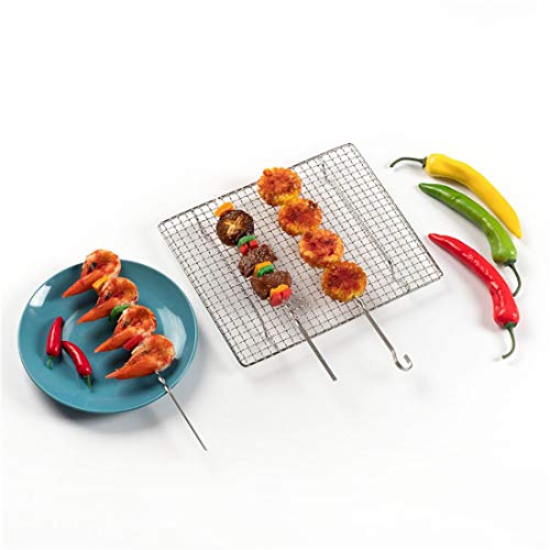 304 Stainless Steel Cooling Rack Versatile Baking Rack Heat Resistant Rust Proof Sturdy Grate