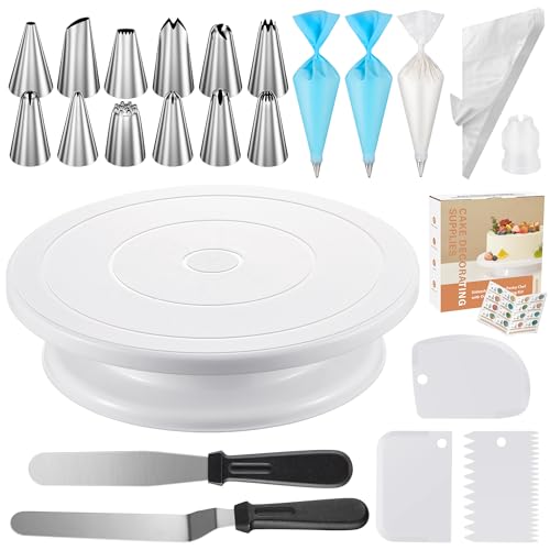 Cake Decorating Kit Baking Supplies Tools for Beginners & Pros