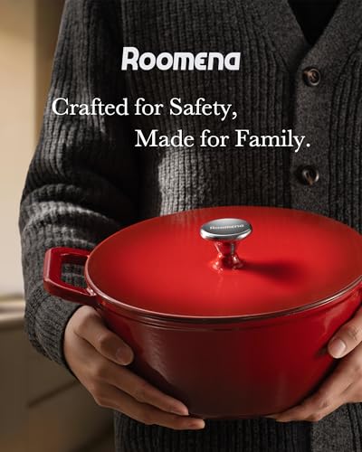 Dutch Oven Pot with Lid (Cerise)