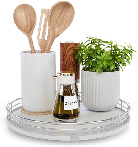 Lazy Susan Turntable Organizer for Table Top