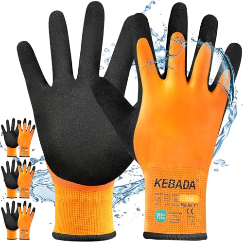 T1 Waterproof Winter Work Gloves for Men & Women