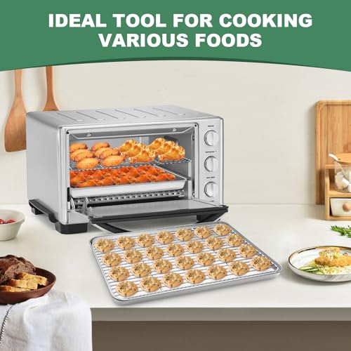 Stainless Steel Baking Sheets with Rack