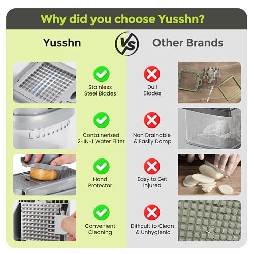 Vegetable Chopper (Silver Gray)