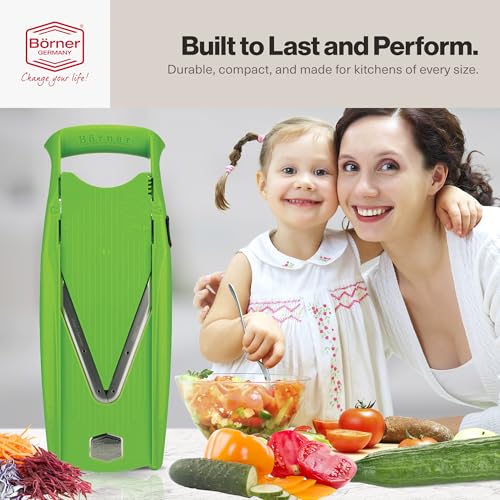 Borner V Power Vegetable Mandoline Slicer (Green)